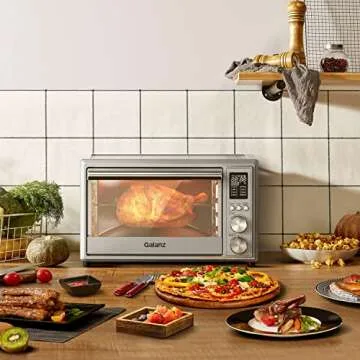 Galanz 8-in-1 Air Fryer Toaster for Healthy Cooking