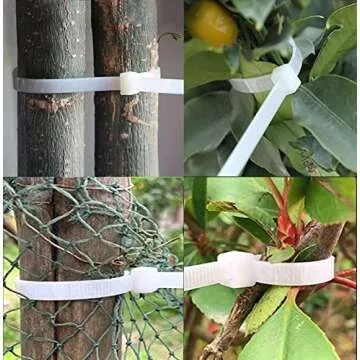 Large zip ties 24 inch white heavy duty zip ties for outdoor use 50 pcs strong extra long cable ties big industrial plastic tie wraps