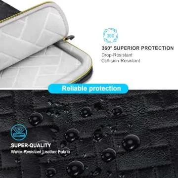 Lacdo 360° Protective Laptop Bag for 15 inch Devices