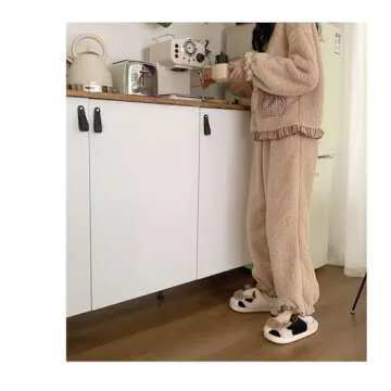 GGOOB Fuzzy Slippers Women Kawaii Slippers for Women Fluffy Kawaii House Slippers Cute Slippers for Women (7,8)