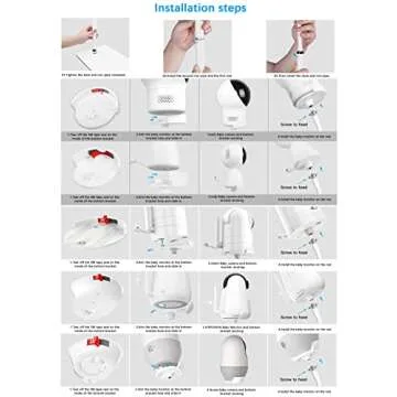 Adjustable HOLACA Floor Stand for Baby Monitors - Sturdy & Versatile