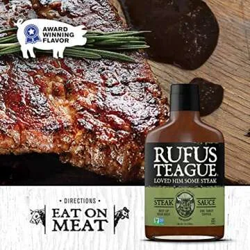 Rufus Teague Original Steak Sauce - Rich Flavorful Option