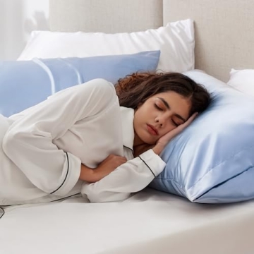 Love's Cabin Satin Pillowcase for Hair Skin Care Set