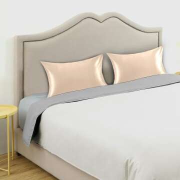 Peach Puff Pillower Cover, Soft Pillow Cases, Rest Pillowcases, Standard Pillow Cases, M30x20in