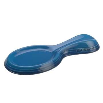 Le Creuset Stoneware Spoon Rest, 10", Cerise