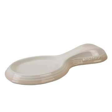 Le Creuset Stoneware Spoon Rest, 10", Cerise