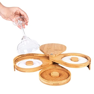 Enhance Cocktails with Jillmo Bamboo Salt Rimmer Set