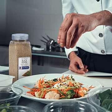 McCormick Culinary Pure Ground Black Pepper, 18 oz - Premium Quality