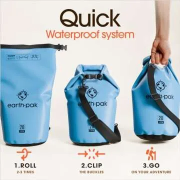 Earth Pak Waterproof Dry Bag - Ultimate Outdoor Adventure Gear