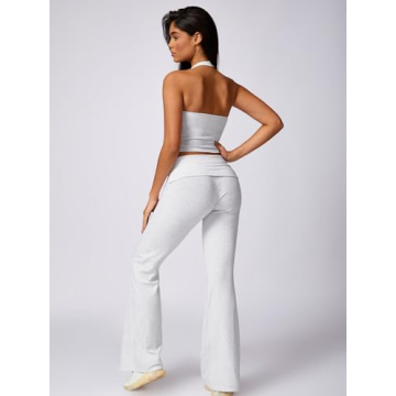 ABOCIW Women's Y2K 2 Piece Workout Set - Stylish Comfort