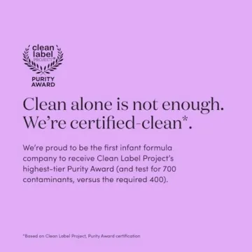 ByHeart Organic Whole Milk Baby Formula for 0-12 Months