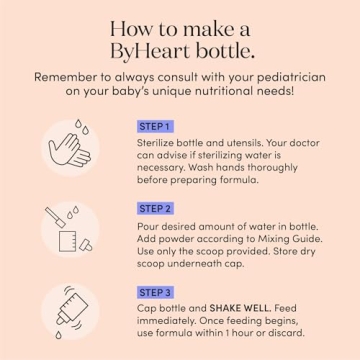 ByHeart Organic Whole Milk Baby Formula for 0-12 Months