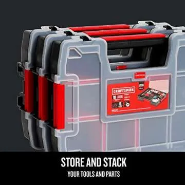 CRAFTSMAN Storage Organizer, Durable 3-Pack Solution