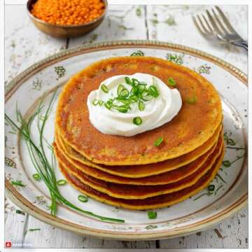 Wellbee's Red Lentil Flour, Organic, Gluten Free, Vegan, SCD Approved - Pre-soaked & Pre-rinsed - Flour Alternative - 1 LB - High Protein