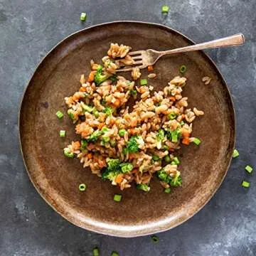 Jovial Grain-Free Cassava Orzo - Gluten Free Orzo Pasta, Cassava Pasta, Paleo Pasta, Grain-Free, 100% Organic Pasta, USDA Certified Organic, Non-GMO, High-Fiber - 8 Oz, 3 Pack