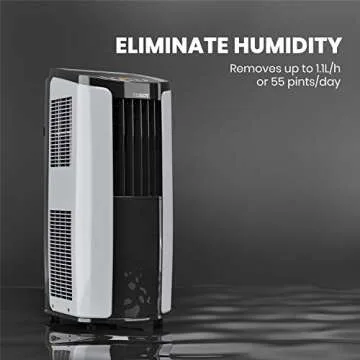 TOSOT Portable Air Conditioner - 8,000 BTUs, Quiet, Dehumidifier