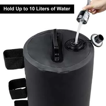 Canopy Water Weight Bags - Reliable & Durable 4-Pack