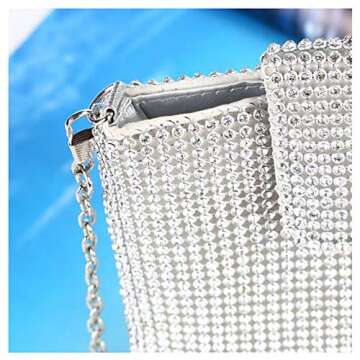 Happyera Bling Rhinestone Evening Handbag for Chic Outings