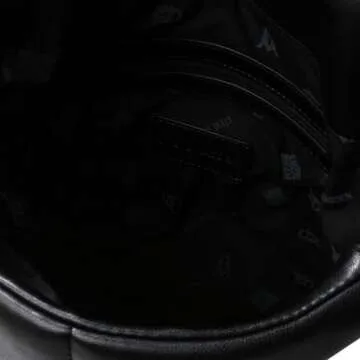 Steve Madden womens Steve Madden BRITTA Chevron Quilt Shoulder Bag, Black, One Size US