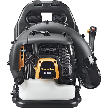 Poulan Pro 48cc Gas Backpack Leaf Blower for Efficient Cleaning