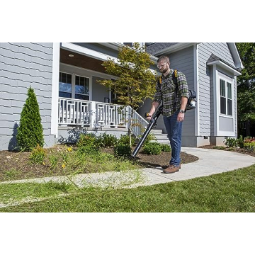 Poulan Pro 48cc Gas Backpack Leaf Blower for Efficient Cleaning