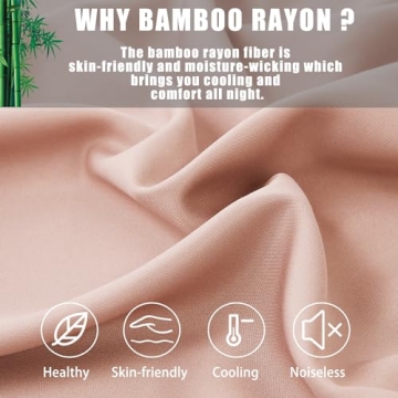 Cooling Bamboo Rayon Body Pillow Cases for Hot Sleepers