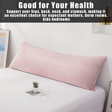 Cooling Bamboo Rayon Body Pillow Cases for Hot Sleepers