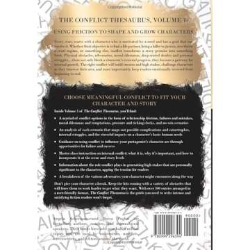 The Conflict Thesaurus: A Writer's Guide to Obstacles, Adversaries, and Inner Struggles (Volume 1) (...