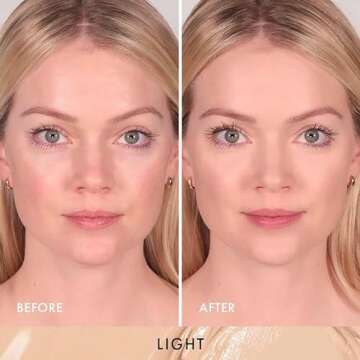 Wander Beauty Dualist Matte and Illuminating Concealer Makeup - Light - Dual-Ended Matte Concealer Stick + Liquid Concealer - Full Coverage Concealer Brightens, Firms & Hydrates Under Eyes -0.28 fl oz