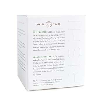 Rishi Tea Quince Eucalyptus Herbal Tea - Organic Direct Trade Sachet Bags, Caffeine Free Clarifying Breathe Botanical Blend - 15 Count (Pack of 1)