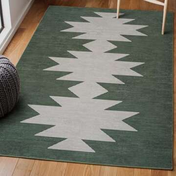 JONATHAN Y Chayton Machine-Washable Area Rug for Home