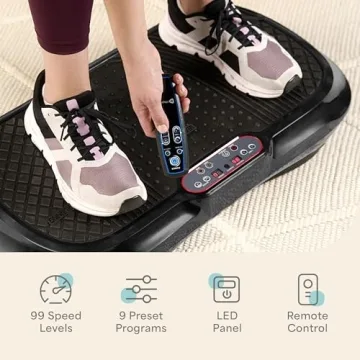 LifePro Vibration Plate for Home Fitness & Weight Loss