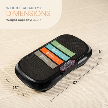 LifePro Vibration Plate for Home Fitness & Weight Loss