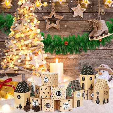KESOTE Advent Calendar Boxes to Fill for Christmas Joy
