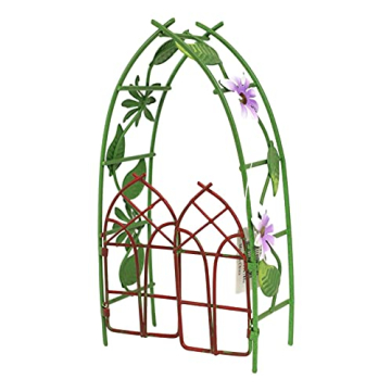 Magical Fairy Garden Trellis Arbor Gate for DIY Decor