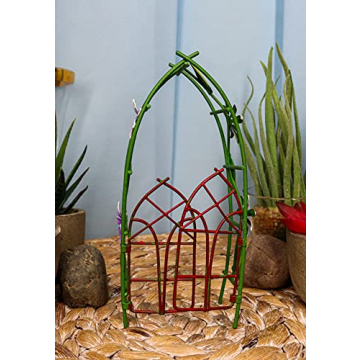 Magical Fairy Garden Trellis Arbor Gate for DIY Decor