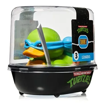 TUBBZ Leonardo Collectible Rubber Duck - TMNT Merchandise