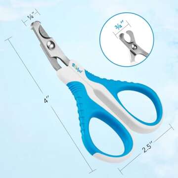 Boshel Cat Nail Clipper - Razor-Sharp & Ergonomic Design