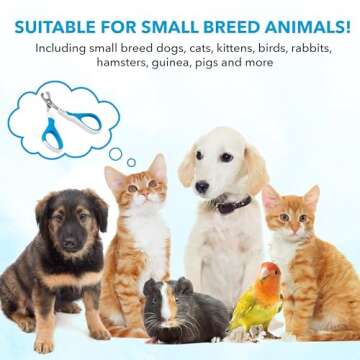 Boshel Cat Nail Clipper - Razor-Sharp & Ergonomic Design