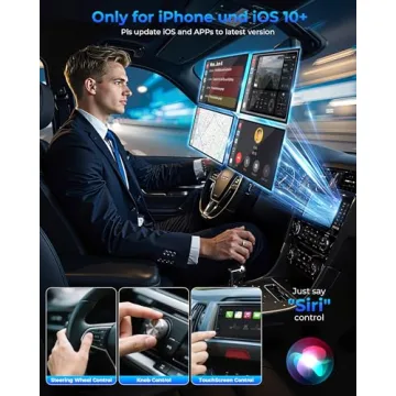 Mini CarPlay Wireless Adapter for Easy iPhone Connectivity