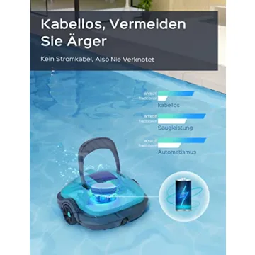 Effortless Cleaning with the Cordless Pool Vacuum