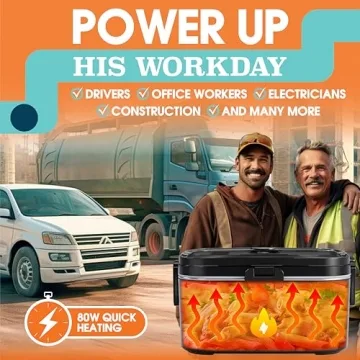 TRAVELISIMO Extra-Large Electric Lunch Box for Work