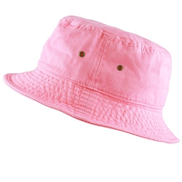 Hat Depot Unisex Bucket Hat UPF 50 Packable Summer Hat