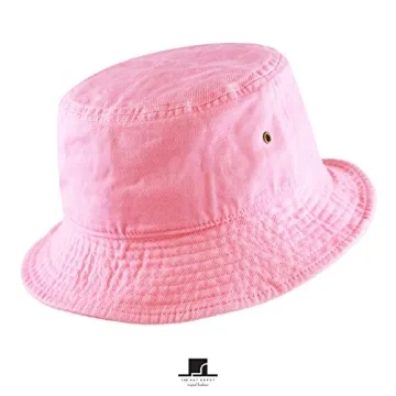 Hat Depot Unisex Bucket Hat UPF 50 Packable Summer Hat