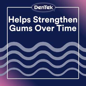 DenTek Comfort Clean Sensitive Gums Floss Picks, Soft & Silky Ribbon, 150 Count, 3 Pack
