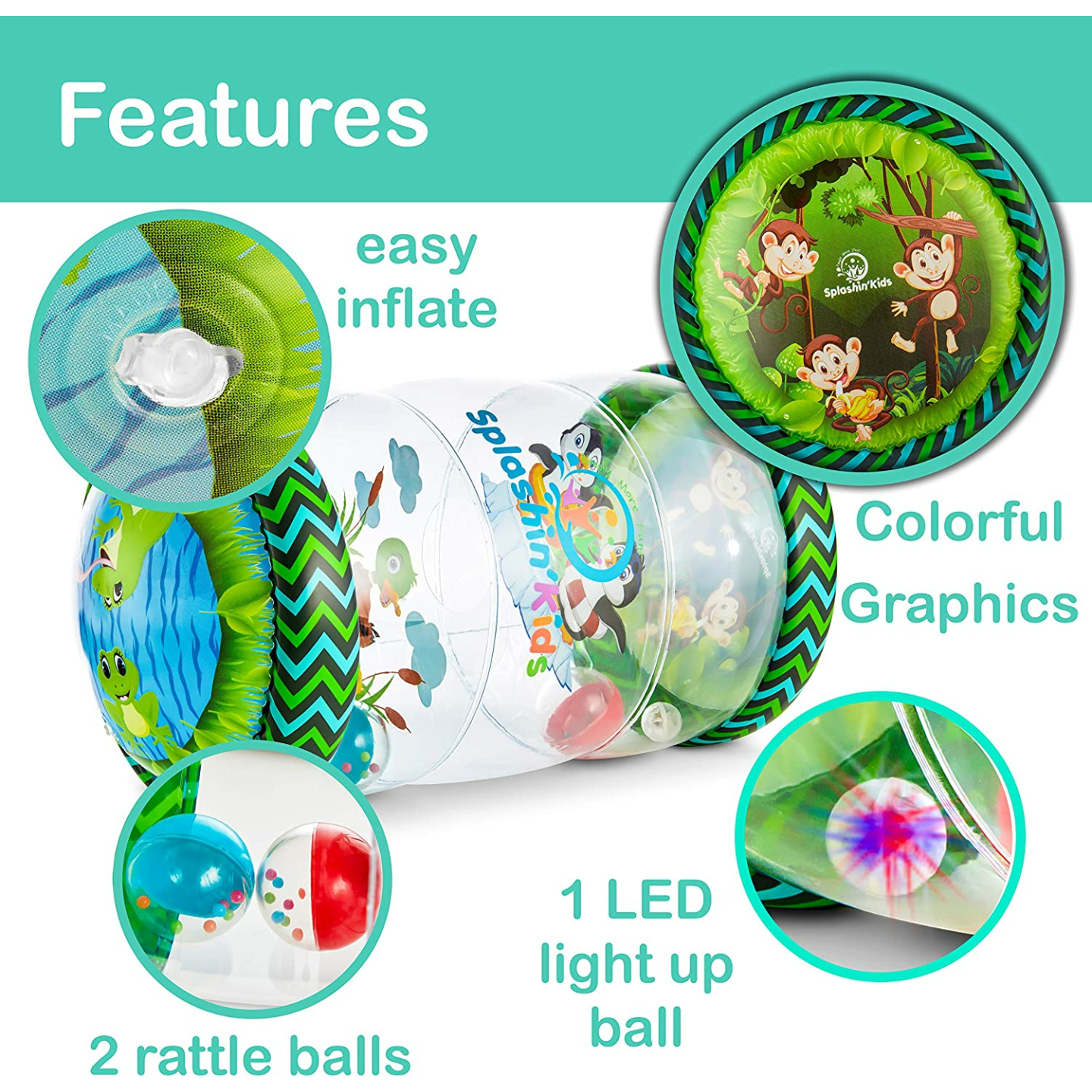 Splashinkids Infant Beginner Activity Toy for Early Learning