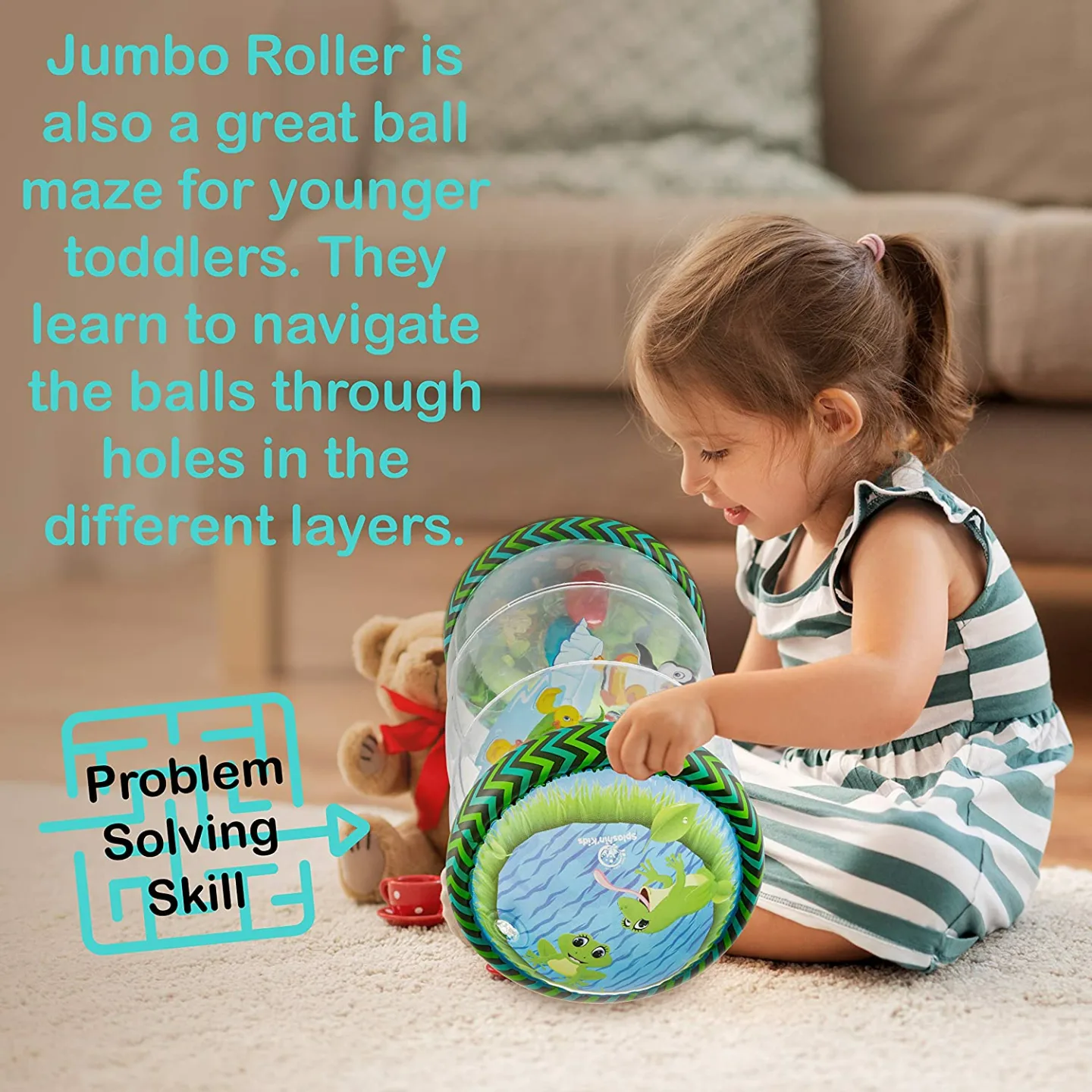 Splashinkids Infant Beginner Activity Toy for Early Learning