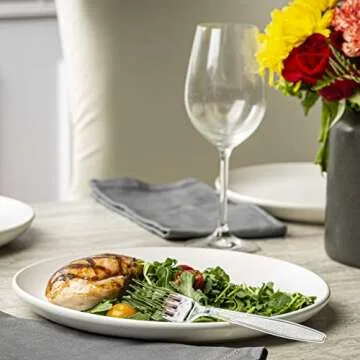 Comfy Package [100 Pack] Heavyweight Clear Plastic Forks with Engraved Design - Disposable Sturdy Plastic Utensils for Parties, Weddings, and Events