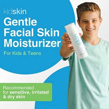 Kidskin - Gentle Skin Moisturizer for Dry Skin and Other Skin Types, Hydrating Face Moisturizer, Veg...