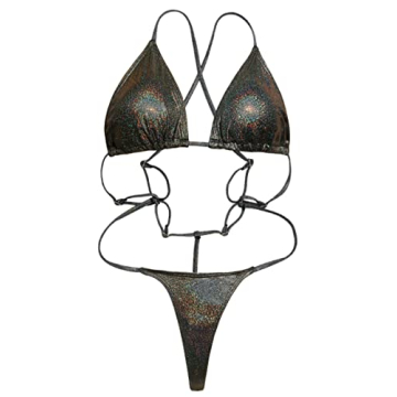 YIMISAN Sexy One Piece Sling Bikini for Summer Fun